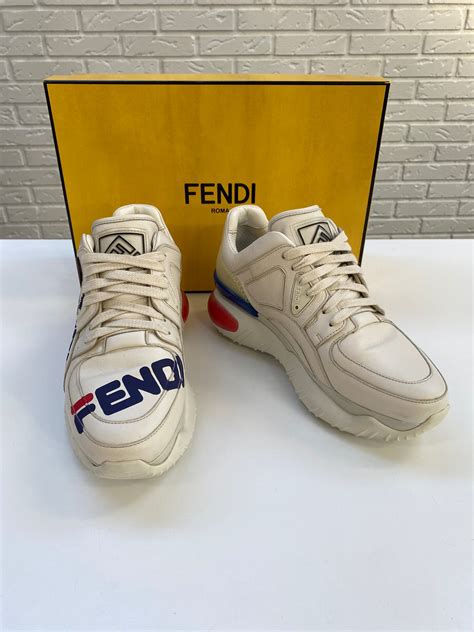 fendi per fila logo|fila x fendi sneakers.